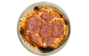 Menu proscuitto pizza